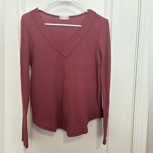 Red sweater from Altar’d State, size small